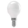EMOS LED izzó kisgömb E14 6W 510lm meleg fehér