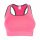 Active seamless varrás nélküli női top sportmelltartó - pink