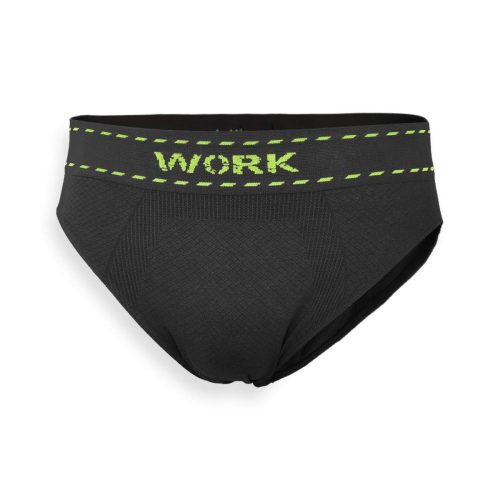 Work varrás nélküli férfi alsónadrág - fekete