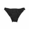 Beach varrás nélküli fenekű brazil bikini alsó - fekete