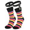 Socks állítható 1 kapcsos férfi zoknitartó - fekete