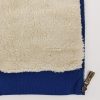Home cipzáros kapucnis sherpa bundás bélelt pulóver - királykék