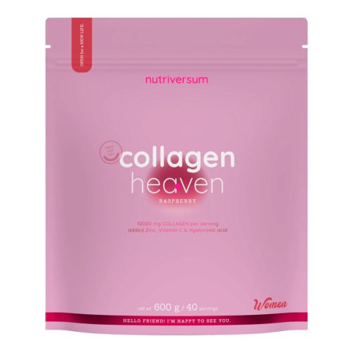 Collagen Heaven - 600 g - málna - Nutriversum